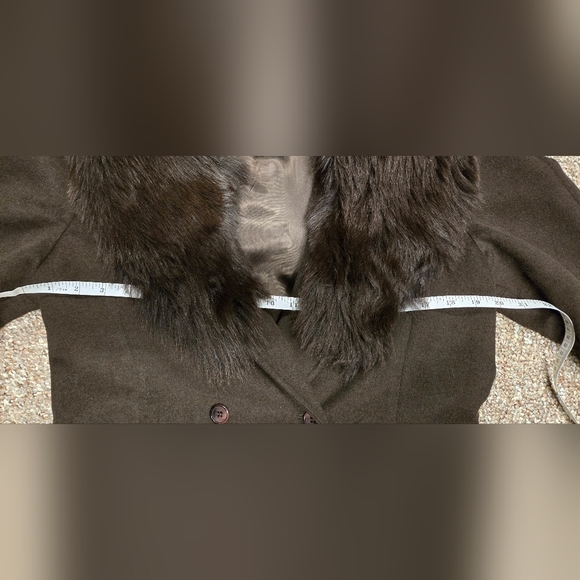 C* - Jaeger Wool & Angora long fur coat - Picture 13 of 13